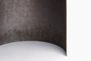 Industrial Round Steel Side Table - Minimalist Contemporary Design