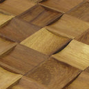 Iroko Prolate 2x2 Mesh-mounted Mosaic Wall Tile 984008 angle closeup view