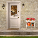 Ivory Light 6xFree Length Split face Natural Travertine Wall Tile MKMIV6FLS installed side of house