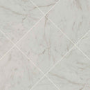 Kaya carrara bianco 24x24 polished porcelain floor and wall tile NKAYCARBIA2424P product shot angle view