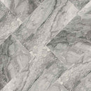 Kaya onda gray 24x48 matte porcelain floor and wall tile NKAYONDGRA2448 product shot angle view