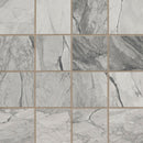 Kaya onda gray 3x3 matte porcelain NKAYONDGRA3X3 mosaic tile  msi collection product shot wall view