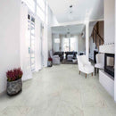 Kaya Carrara Bianco 24x48 Polished Porcelain Floor And Wall Tile NKAYCARBIA2448P product shot room view
