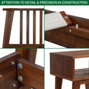 [Buy 1 Get 1] Kaylin Solid Wood Bed Frame & Nightstand