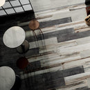 Ketal grey lappato porcelain floor and wall tile liberty us collection 12x24 liberty us collection LUSIRSP1224151 product shot multiple tiles top advance view
