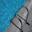 Arterra Blue Stone 13"x24" Porcelain Pool Coping - MSI Collection room shot outdoor pool view