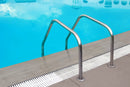Caldera Coala 13"x24" Matte Porcelain Pool Coping outdoor pool view