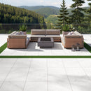 Kaya Zermatta Blanca Guaged Quartzite Pool Coping - MSI Collection