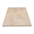 Arterra Quartz Beige 13"x24" Porcelain Pool Coping-Eased Edge - MSI Collection product shot tile view