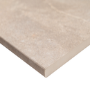Arterra Quartz Beige 13"x24" Porcelain Pool Coping-Eased Edge - MSI Collection product shot tile view 6