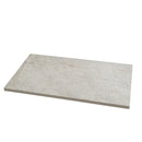 Rectangular stone slab on a white background