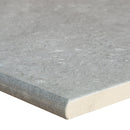 Arterra Vulkon Grey 13"x24" Porcelain Pool Coping - MSI Collection product shot edge view