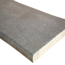 Arterra Vulkon Nero 13"x24" Porcelain Pool Coping - MSI Collection product shot edge view 3