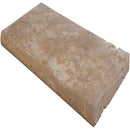 Tuscany Beige 12"x24" Brushed Travertine Pool Coping - MSI Collection product shot coping tile view