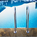 Tuscany Scabas 12"x24" Brushed Travertine Pool Coping - MSI Collection product shot pool view