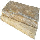 Tuscany Scabas 12"x24" Brushed Travertine Pool Coping - MSI Collection product shot multi tile view