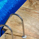Tuscany Scabas 16"x24" Brushed Travertine Pool Coping - MSI Collection product shot pool view 2