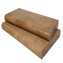 Tuscany Walnut 12"x24" Brushed Travertine Pool Coping - MSI Collection product shot multi plank view