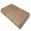 Tuscany Walnut 16"x24" Brushed Travertine Pool Coping - MSI Collection product shot side tile view