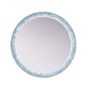 Frysta Round LED Frameless Mirror with Dimmer and Defogger Villohome
