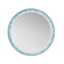 Frysta Round LED Frameless Mirror with Dimmer and Defogger Villohome