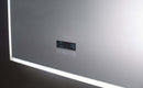 Immersion LED Lighted Bathroom Vanity Mirror with Bluetooth, Defogger, and Digital Display Villohome