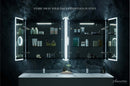 Pagani LED Mirror Cabinet with Defogger, Dimmer, Magnifier & USB outlet Villohome