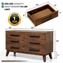 Legacy Solid Wood Dresser