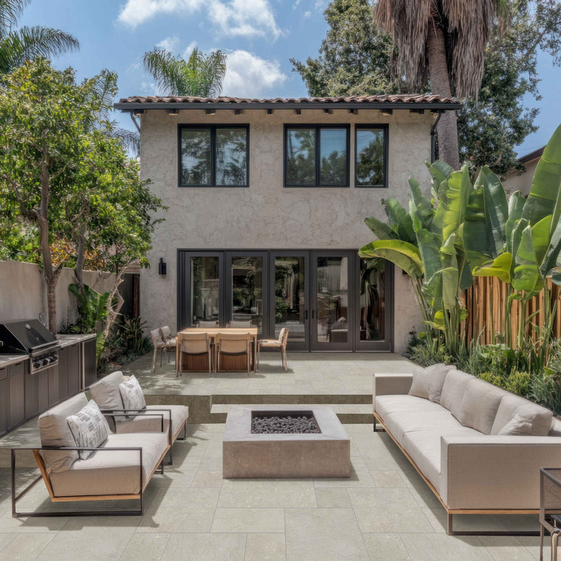 MSI Seagrass Sandblast Limestone Paver Kit