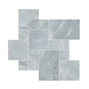 Tuscany Atlantic Blue Sand Blasted Marble Pattern Paver Floor Tile Kit - MSI Collection