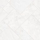 Crystal White Sandblast Marble Pavers Kit - MSI Collection angle view