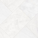 Crystal White 16"x24" Sandblast Marble Pavers - MSI Collection angle view