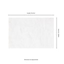 Crystal White 16"x24" Sandblast Marble Pavers - MSI Collection measurement view