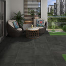 Cementique Graphite Matte 3D Porcelain Stone Look Paver - MSI Collection
