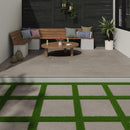 Cementique Silver Matte 3D Porcelain Stone Look Paver - MSI Collection
