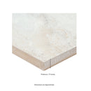 Livingstyle Travertino 18"x36" Matte Porcelain Paver Tile - MSI Collection measurement view 2