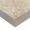 Arterra Quartz Beige 24"x24" Porcelain Paver Floor Tile - MSI Collection product shot edge view