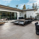 Quartz Silver Matte Porcelain Stone Look Paver - MSI Collection