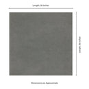 True Blue Stone 36"x36" Matte Porcelain Stone Look Paver - MSI Collection