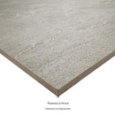 Vortexa Silver Matte 3D Porcelain Stone Look Paver - MSI Collection