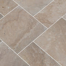 Tuscany Ivory Tumbled Pattern Pavers Floor Tile Kits - MSI Collection product shot diff tile view 2