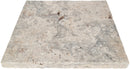 Tuscany Silver Travertine Tumbled Paver Floor Tile - MSI Collection product shot wall view