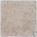 Tuscany Walnut Travertine Tumbled Paver Floor Tile - MSI Collection product shot wall view 2