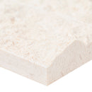 XL ROCKMOUNT Mayra White 9"x24" Splitface Ledger Panel Limestone Wall Tile - MSI Collection profile ledger panel view 