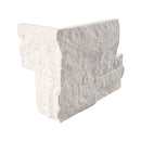 XL Rockmount Taja Cream 9"x18" Splitface Limestone Ledger Corner Wall Tile - MSI Collection