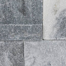 XL ROCKMOUNT Alaska Gray 9"x24" Splitface Ledger Panel Marble Wall Tile - MSI Collection ledger panel view closeup 2