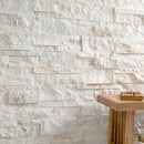 XL Rockmount Arabescato Venato 9"x24" Natural Stacked Stone Ledger Panel Wall Tile - MSI Collection