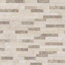 Rockmount Colorado Cream 6"x24" Marble Splitface Ledger Panel for Wall product shot wall view