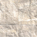 Close-up of gray stone tiles with a natural pattern