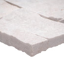 XL ROCKMOUNT Arctic Gray 9"x24" Splitface Ledger Panel Quartzite Wall Tile - MSI Collection panel view profile